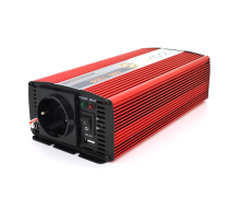 Voltage inverter ABAX OBS-1206 with correct sine wave, 600W, 12/220V, 1 Shuko, Box