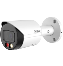 2 Mп IP камера циліндрична Smart Dual Light зі звуком та SD карткою Dahua DH-IPC-HFW2249S-S-IL (2.8мм)