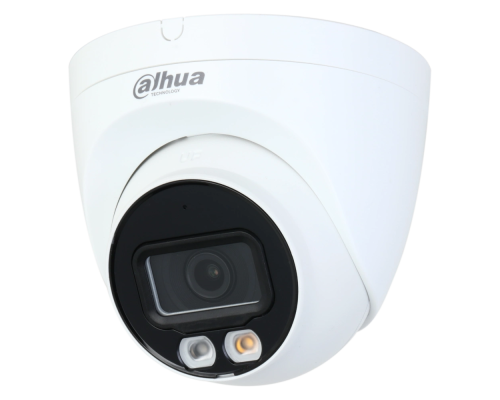 2 Mп IP камера купольна Smart Dual Light зі звуком та SD карткою Dahua DH-IPC-HDW2249T-S-IL (2.8мм)