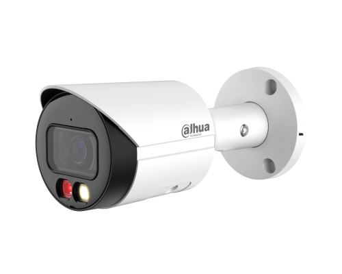 2 Mп IP камера циліндрична Smart Dual Light зі звуком та SD карткою Dahua DH-IPC-HFW2249S-S-IL (3,6мм)