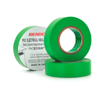 Ізолента RENDER 0,10 мм*18 мм*20 м (зелена), temp:-10+80°С, 2000V, розтяж-180%, міцність 20Н/см, Агдезія 0,42кг/25мм, 10 шт. в уп. ціна за упак.