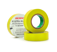 Ізолента RENDER 0,19мм * 16мм * 7м (жовта), temp: -10 + 80 ° С, 2000V, розтяж-180%, міцність 20Н / см, Агдезія 0,42 кг / 25мм, 10 шт. в уп. ціна за упак.