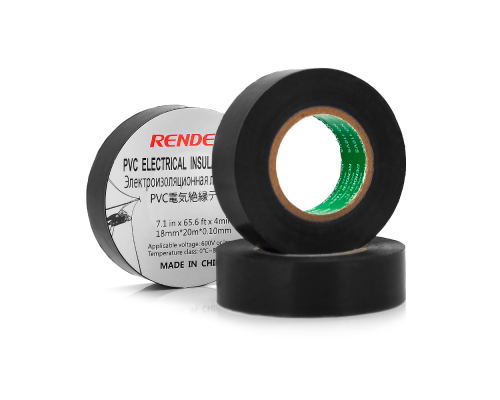 Ізолента RENDER 0,19 мм * 16 мм * 7м (чорна), temp: -10 + 80 ° С, 2000V, розтяж-180%, міцність 20Н / см, Агдезія 0,42 кг / 25мм, 10 шт. в уп. ціна за упак.