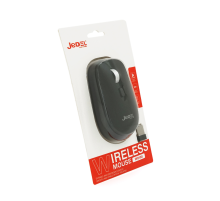 Миша бездротова JEDEL WD100, 1200-1600DPI, Black, 2.4GHZ+Bluetooth 5.0, Box