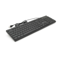 Клавиатура с подсветкой USB JEDEL K510, длина кабеля 170см, (Eng), (483х188х35 мм) Black, 104к, Q20
