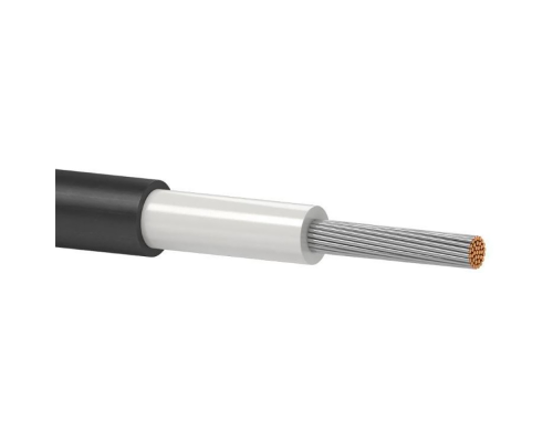 Кабель Одескабель H1Z2Z2-K 1*6 black 6 mm2, ціна за метр, чорний