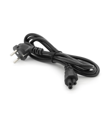 Кабель живлення Schuko PC-186 CEE7/7-IEC C5, 1.8M, 0.75mm, для ноутбука, OEM Q80 МЕДЬ!!!