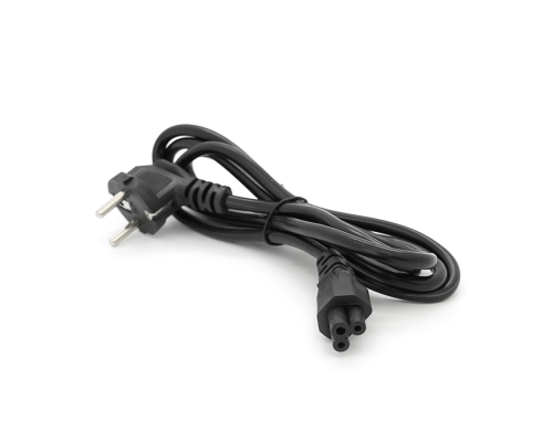 Кабель живлення Schuko PC-186 CEE7/7-IEC C5, 1.8M, 0.75mm, для ноутбука, OEM Q80 МЕДЬ!!! Кабель живлення Schuko PC-186 CEE7/7-IEC C5, 1.8M, 0.75mm, для ноутбука, OEM Q80 МЕДЬ!!!