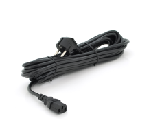 Кабель живлення Ritar PC-186 CEE7/17-C13, 10.0m, 0.75mm, 3 pin (евровилка), Black, OEM, МЕДЬ!!!!