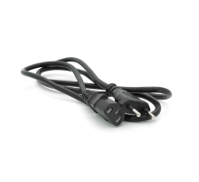 Кабель живлення Europlug CEE 7/16 - C13, 1M, 0.5mm OEM (євровилка) без заземлення