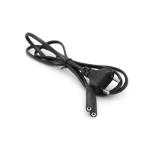 Кабель живлення 1.2m, 0.5mm, PC-184/2 CEE7 / 16-C7 2 pin (для побутової техніки), Black, OEM Q600