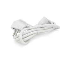 Кабель живлення Ritar PC-186 CEE7/17-C13, 1.8m, 0.75mm, 3 pin (евровилка), White, OEM, МЕДЬ!!!!