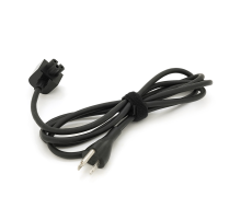 Кабель живлення USA 1m, 0.5mm, PC-184/2 B-C5 для ноутбука (американський роз'єм), Black, OEM Q25