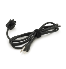 Кабель живлення USA 1m, 0.5mm, PC-184/2 B-C5 для ноутбука (американський роз'єм), Black, OEM Q25