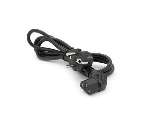 Кабель живлення Schuko кутовий PC-186A CEE7 /7-C13, 1.5M, 0.75mm, євровилках під 90 градусів, OEM Q25 / 250 Кабель живлення Schuko кутовий PC-186A CEE7 /7-C13, 1.5M, 0.75mm, євровилках під 90 градусів, OEM Q25 / 250