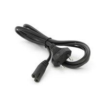 Кабель живлення 1.8m, 0.75mm, PC-184/2 CEE7 / 16-C7-1CM8155-1,8, 2 pin (для побутової техніки), Black, OEM Q500