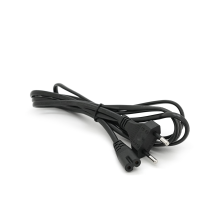 Кабель живлення 1.8m, 0.5mm, PC-184/2 CEE7 / 16-C7 2 pin (для побутової техніки), Black, OEM Q600 Кабель живлення 1.8m, 0.5mm, PC-184/2 CEE7 / 16-C7 2 pin (для побутової техніки), Black, OEM Q600