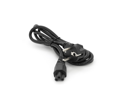 Кабель живлення Schuko PC-186 CEE7 / 17-IEC C5, 1.5M, 0.75mm, для ноутбука, OEM Q250