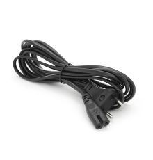 Кабель живлення 3.0m, 0.75mm, PC-184/2 CEE7 / 16-C7 2 pin (для побутової техніки), Black, OEM Q325