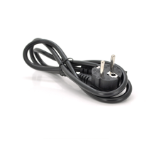 Кабель живлення Schuko PC-186 CEE7 / 7-C13, 1.2M, 0.5mm OEM (євровилка) Q25 / 300