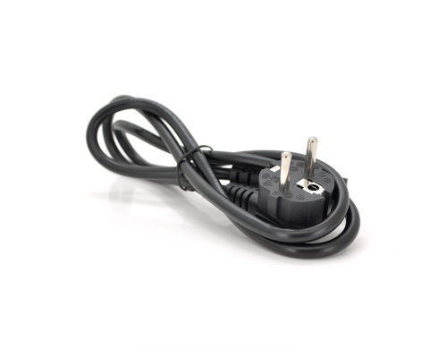 Кабель живлення Schuko PC-186 CEE7 / 7-C13, 1.2M, 0.5mm OEM (євровилка) Q25 / 300