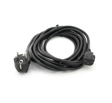 Кабель живлення Schuko PC-186 CEE7/7-C13, 5.0M, 1.0mm, OEM (євровилка) Q125