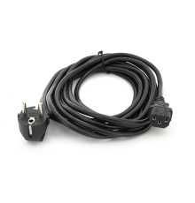 Кабель живлення Schuko PC-186 CEE7/7-C13, 5.0M, 1.0mm, OEM (євровилка) Q125