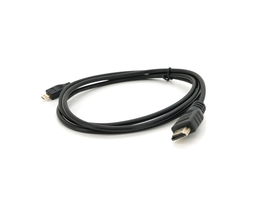 Кабель Merlion HDMI (тато) A-D micro (тато), 1.5m, чорний пакет, Q200