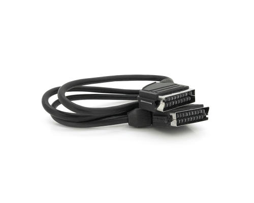 Кабель Merlion SCART (тато)-SCART (тато) 1.2м, (пакет), Q125