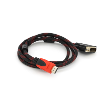 Кабель HDMI (тато) -DVI (тато) 1,5 метра 2 фериту обплетення круглий Пакет, Q150 Кабель HDMI (тато) -DVI (тато) 1,5 метра 2 фериту обплетення круглий Пакет, Q150