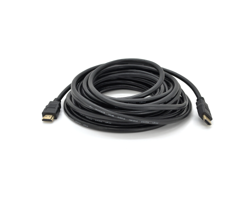 Кабель Premium Ritar PL-HD94 HDMI-HDMI Ultra HD 1080P, 20.0m, v1,4, OD-8.0mm, з фільтром, круглий Black, коннектор Gold, Box, Q20