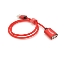 Подовжувач VEGGIEG UF2-0.5, USB 2.0 AM/AF, 0,5m, Red, Пакет