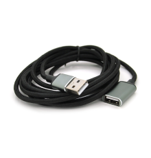 Подовжувач VEGGIEG UF2-2, USB 2.0 AM/AF, 2,0m, Black, Пакет