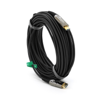 Кабель VEGGIEG HA-20 HDMI-HDMI 4K UHD, 20.0m, v2,0, OD-4.0mm, круглий, Black, коннектор Black-Metal, Box