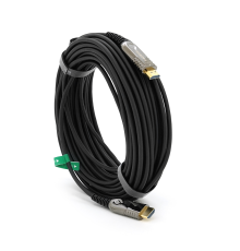 Кабель VEGGIEG HA-20 HDMI-HDMI 4K UHD, 20.0m, v2,0, OD-4.0mm, круглий, Black, коннектор Black-Metal, Box