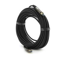 Кабель VEGGIEG HA-12 HDMI-HDMI 4K UHD, 12.0m, v2,0, OD-4.0mm, круглий, Black, коннектор Black-Metal, Box