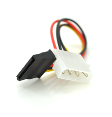 Перехідник живлення SATA=>4pin, 0.2m, Пакет
