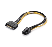 Кабель-перехідник для живлення процесора 6P->SATA