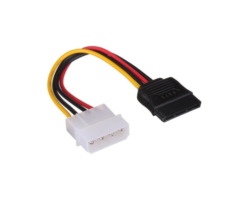 Перехідник живлення SATA (4P-1xSATA), 0.2m, Пакет Перехідник живлення SATA (4P-1xSATA), 0.2m, Пакет