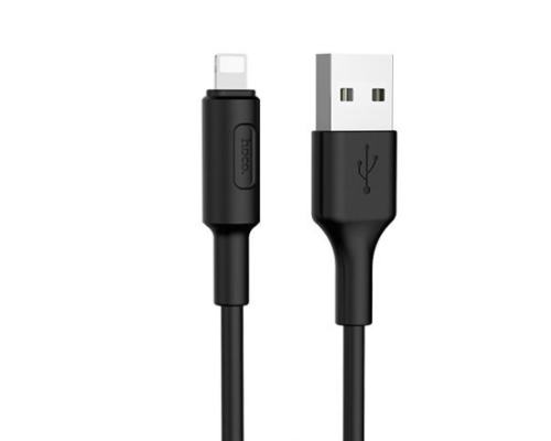Кабель Hoco X25 Soarer, Lightning-USB, Black, довжина 1м, BOX Кабель Hoco X25 Soarer, Lightning-USB, Black, довжина 1м, BOX