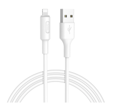 Кабель Hoco X25 Soarer, Lightning-USB, White, довжина 1м, BOX