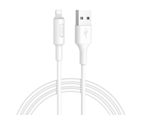 Кабель Hoco X25 Soarer, Lightning-USB, White, довжина 1м, BOX Кабель Hoco X25 Soarer, Lightning-USB, White, довжина 1м, BOX