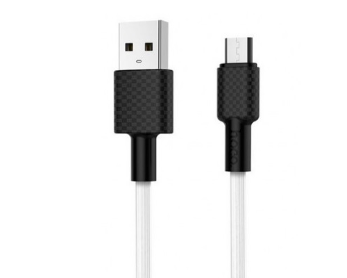 Кабель Hoco X29 Superior style, Micro-USB, 2A, White, довжина 1м, BOX Кабель Hoco X29 Superior style, Micro-USB, 2A, White, довжина 1м, BOX