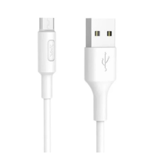 Кабель Hoco X25 Soarer, Micro-USB, 1A, White, довжина 1,2 м, BOX