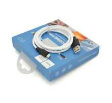 Кабель Hoco X21 Silicone, Micro-USB, 2.4A, White, довжина 1,2 м, BOX
