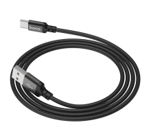Кабель Hoco X14, Type-C-USB, 3A, Black, довжина 2м, BOX
