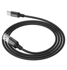 Кабель Hoco X14, Type-C-USB, 3A, Black, довжина 2м, BOX