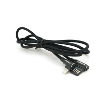 Кабель iKAKU KSC-028 JINDIAN charging data cable for iphone, Black, довжина 1м, 2.4A, BOX Кабель iKAKU KSC-028 JINDIAN charging data cable for iphone, Black, довжина 1м, 2.4A, BOX