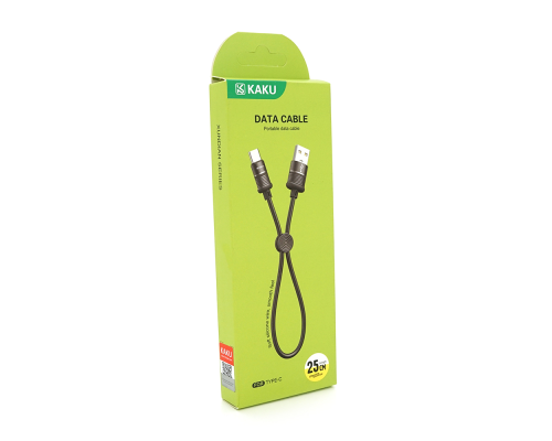 Кабель iKAKU KSC-351 XUNDIAN series for iphone, Black, довжина 0,25м, 5А, BOX