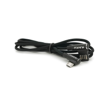 Кабель iKAKU KSC-028 JINDIAN charging data cable for micro, Black, довжина 1м, 2.4A, BOX